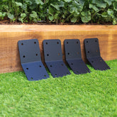 Extra-Strong 45° Angled Corner Railway Sleeper Bracket